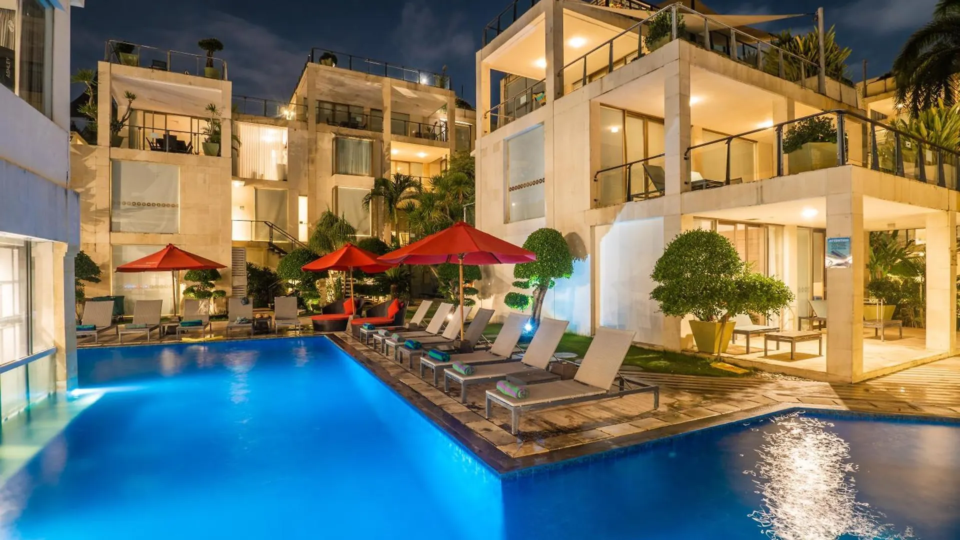 Furamaxclusive Ocean Beach Seminyak Bali Legian Hotel